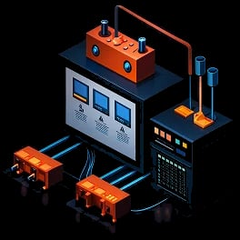 Physical process control station